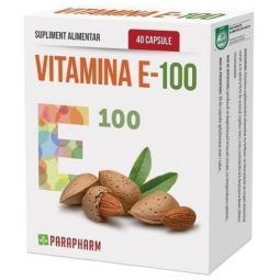 Vitamina E 100mg 30cps - PARAPHARM