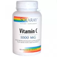 Vitamina C 1000mg bioflavonoide adulti 100cps - SOLARAY