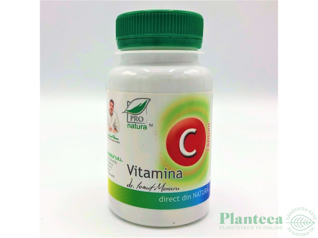 Vitamina C capsuni 60cp - MEDICA