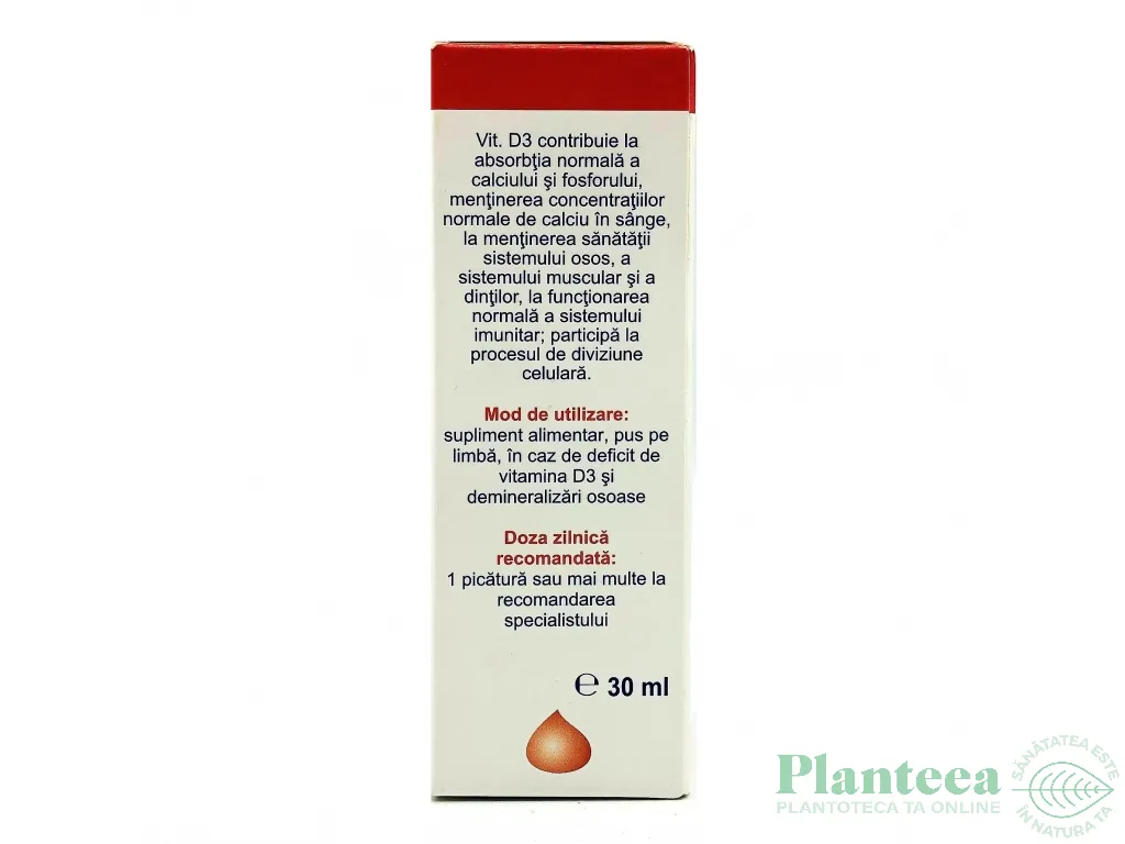 Vitamina D3 picaturi 30ml - FAVISAN