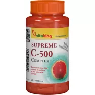Vitamina C500 supreme bioflavonoid 500mg 60cps - VITAKING