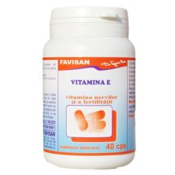 Vitamina E 40cps - FAVISAN