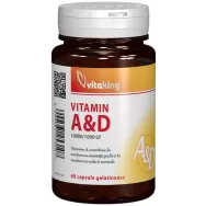 Vitamina A D3 60cp - VITAKING