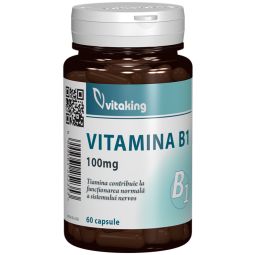 Vitamina B1 [tiamina] 100mg 60cps - VITAKING