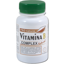 Vitamina B complex natural 60cps - MEDICA