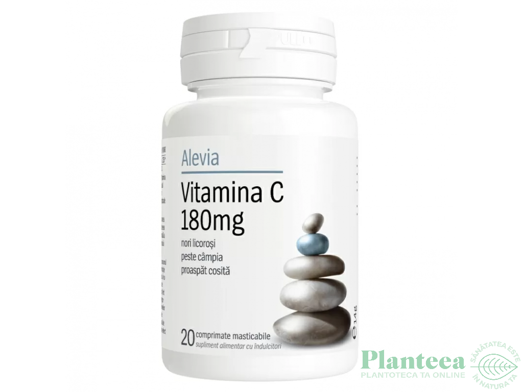 Vitamina C 180mg flacon 20cp - ALEVIA