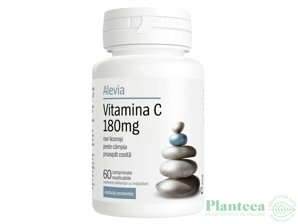 Vitamina C 180mg flacon 60cp - ALEVIA