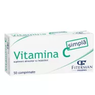 Vitamina C simpla 50cp - FITERMAN