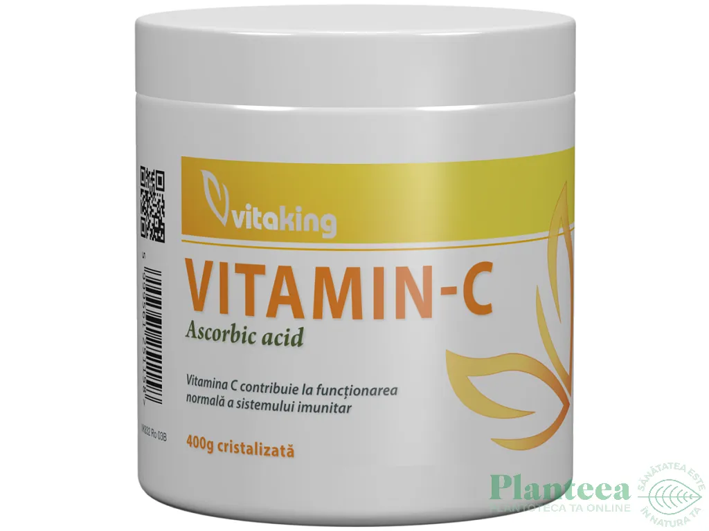 Acid ascorbic pulbere 400g - VITAKING