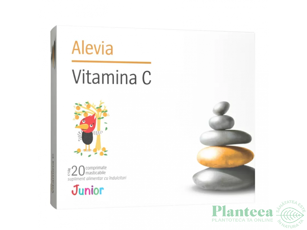 Vitamina C 100mg junior blistere 20cp - ALEVIA