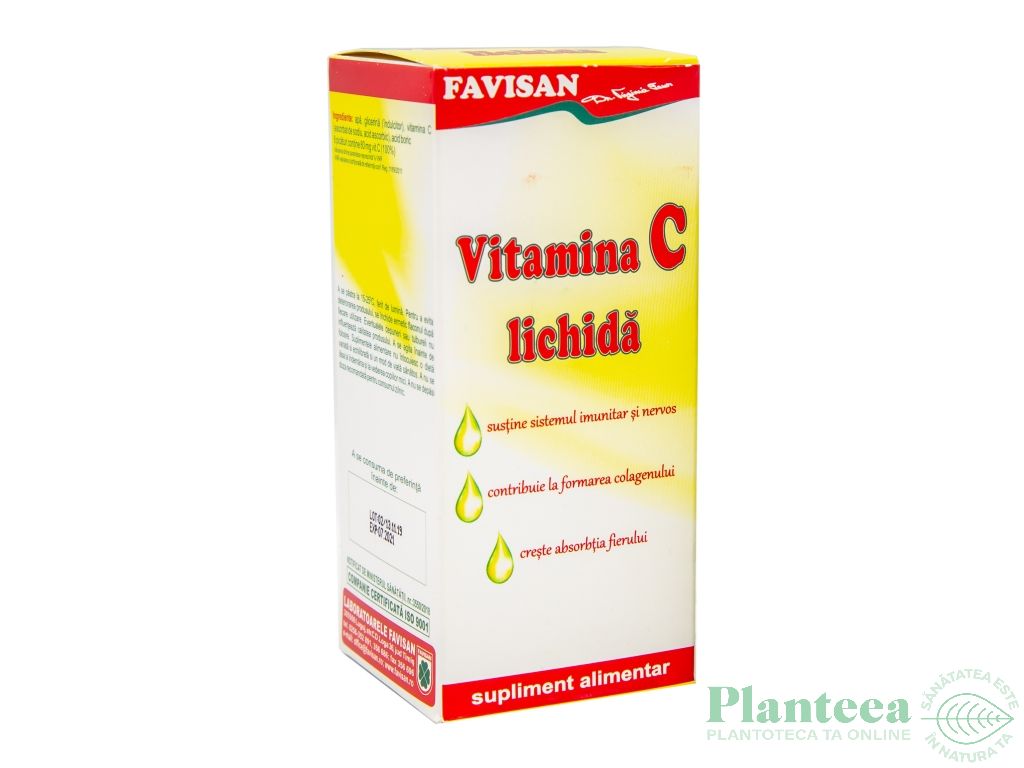 Vitamina C lichida 100ml - FAVISAN