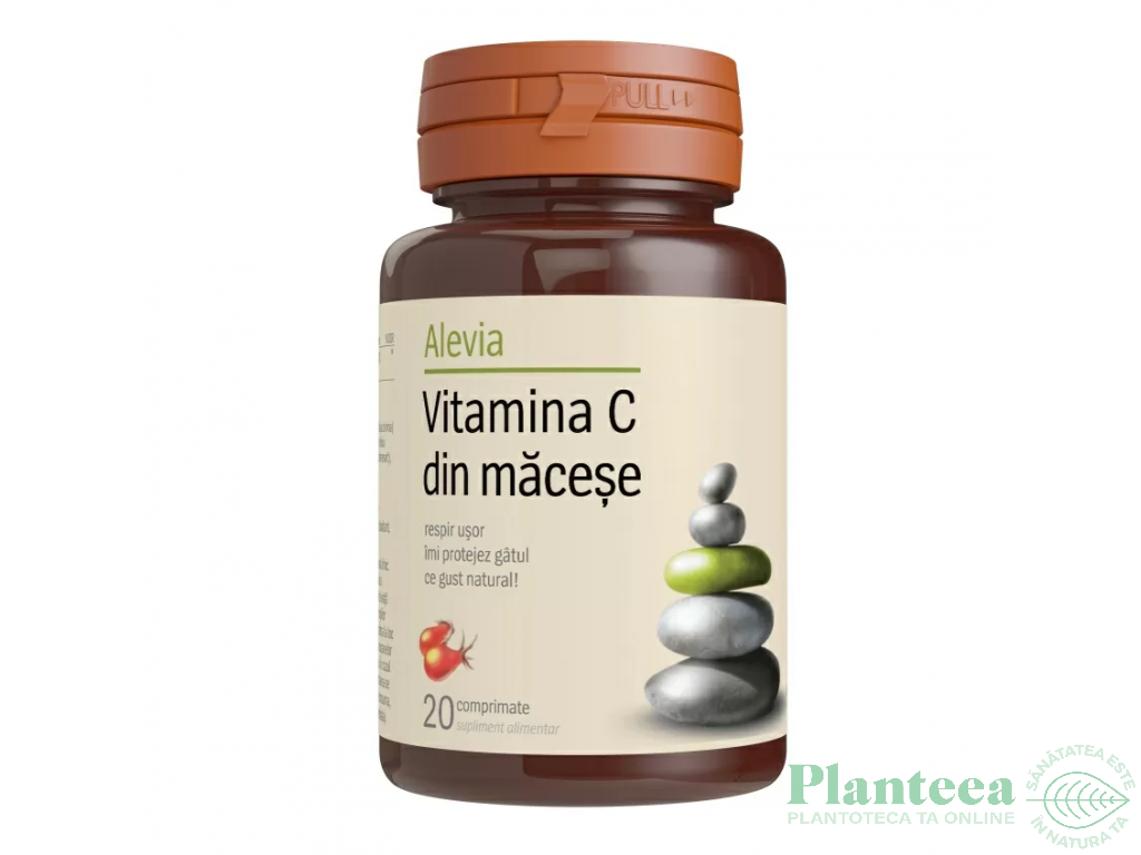 Vitamina C 200mg [extract macese] 20cp - ALEVIA