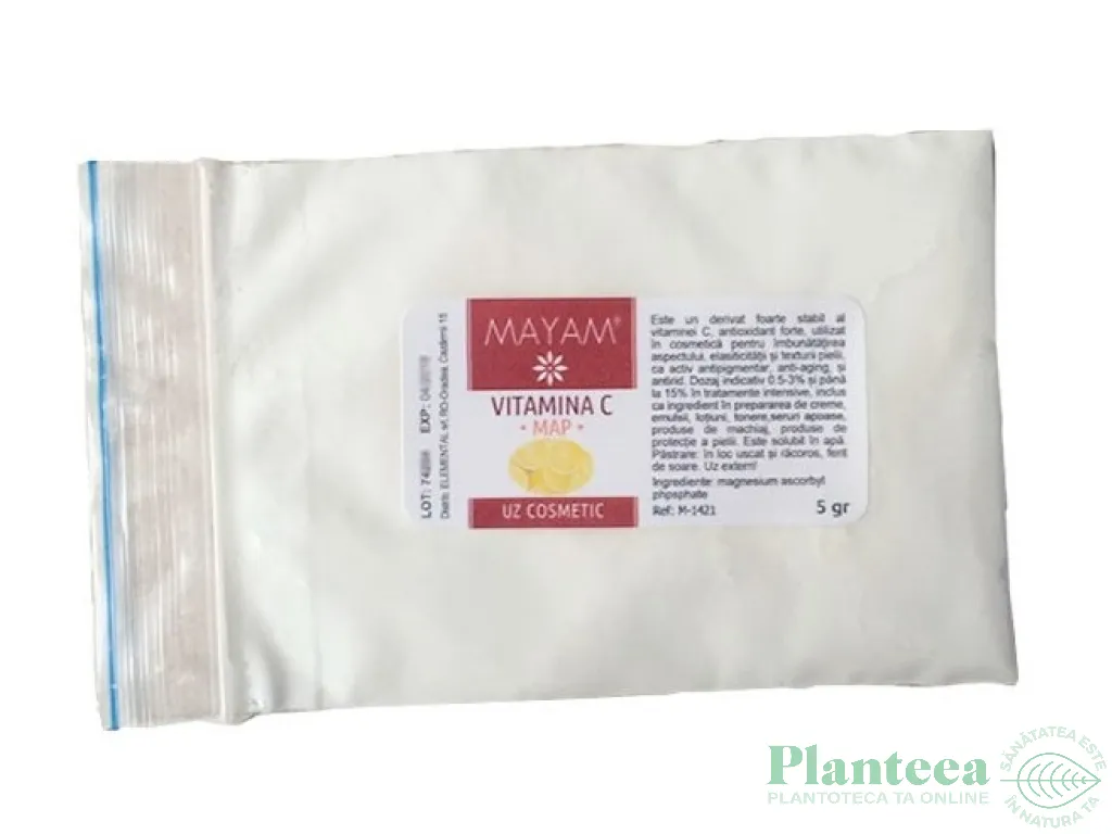 Vitamina C [magnesium ascorbyl phosphate] uz cosmetic 5g - ELLEMENTAL