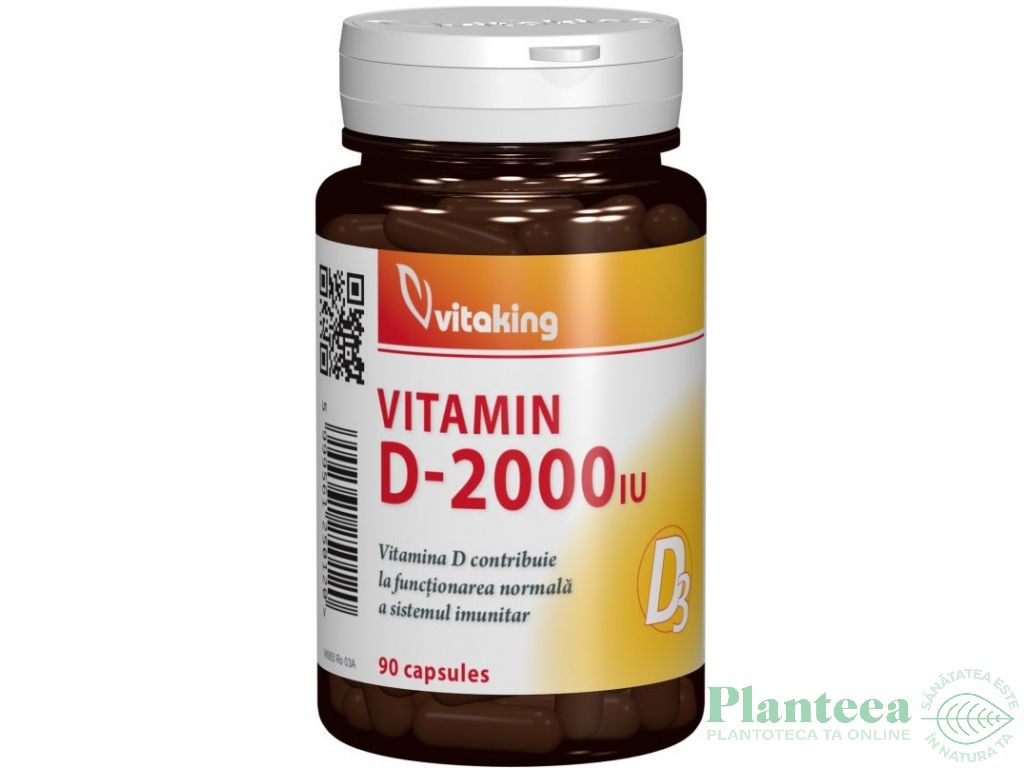 Vitamina D 2000ui 90cps - VITAKING