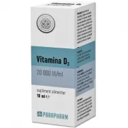 Vitamina D3 20000ui picaturi 10ml - PARAPHARM