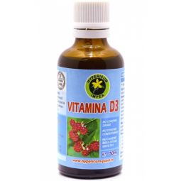 Vitamina D3 picaturi 50ml - HYPERICUM PLANT