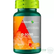 Vitamina D5000 softgel 120cps - ADAMS SUPPLEMENTS