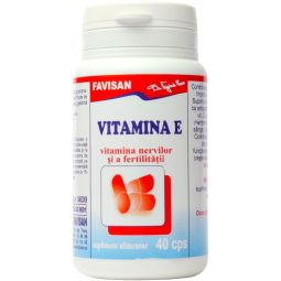 Vitamina E 45mg 40cps - FAVISAN
