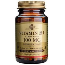 Vitamina B1 100mg 100cps - SOLGAR