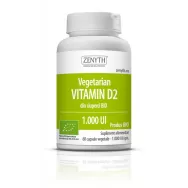 Vitamina D2 1000ui din ciuperci bio 60cps - ZENYTH