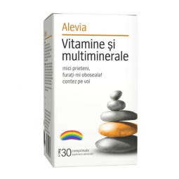 Vitamine multiminerale adulti 30cp - ALEVIA