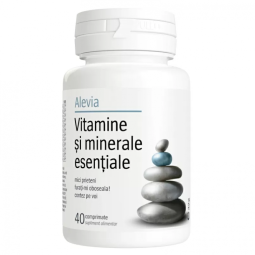 Vitamine minerale esentiale 40cp - ALEVIA