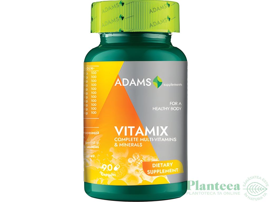 VitaMix multivitamine minerale 90cp - ADAMS SUPPLEMENTS