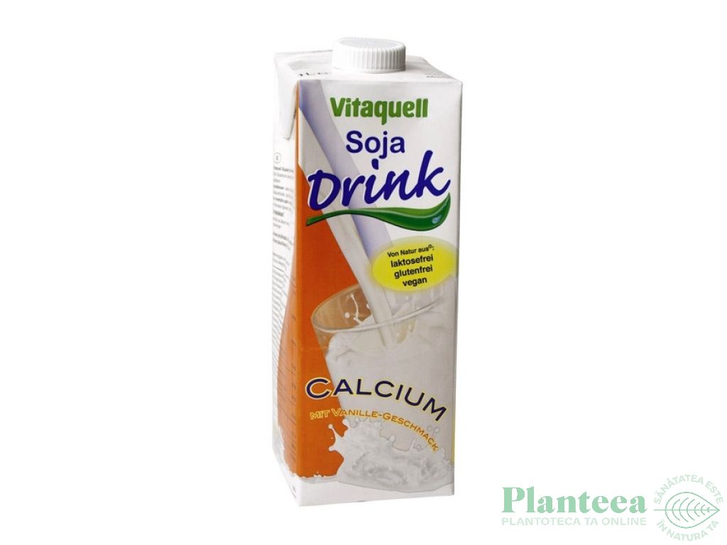Lapte soia Ca vanilie eco 1L - VITAQUELL