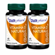 Set Vitamina D naturala 2x60cps - DVR PHARM
