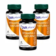 Set Vitamina D naturala 3x60cps - DVR PHARM