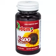 Vitamina E 400mg pure d~alpha 30cps - ADAMS