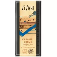 Ciocolata lapte cu crema caramel eco 100g - VIVANI