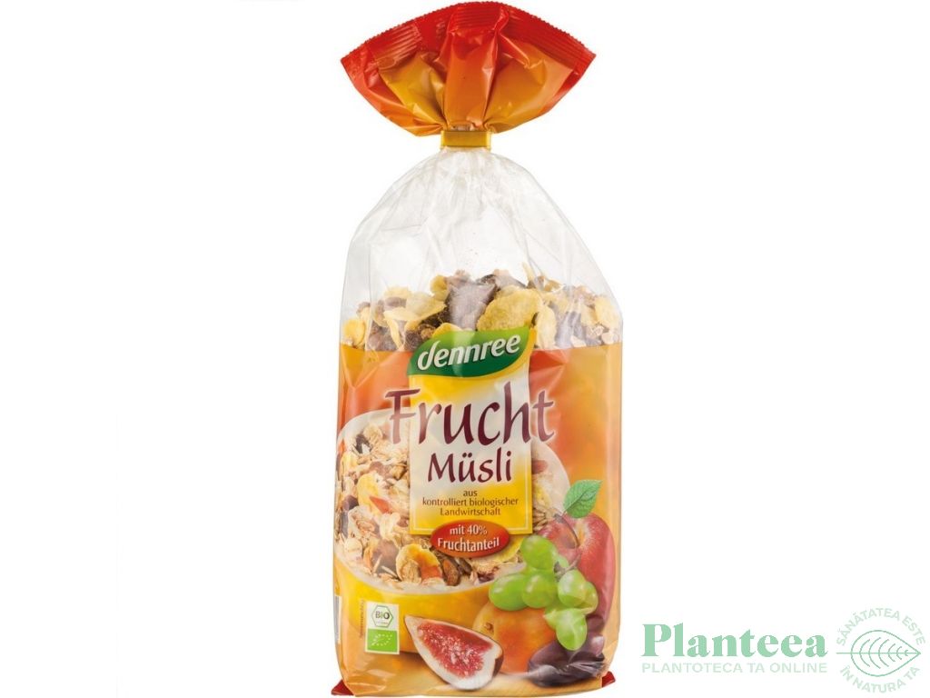 Musli 40%fructe eco 750g - DENNREE