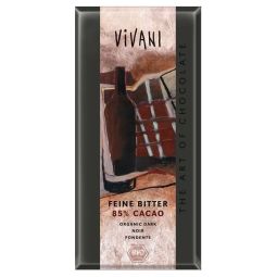 Ciocolata neagra 85%cacao eco 100g - VIVANI