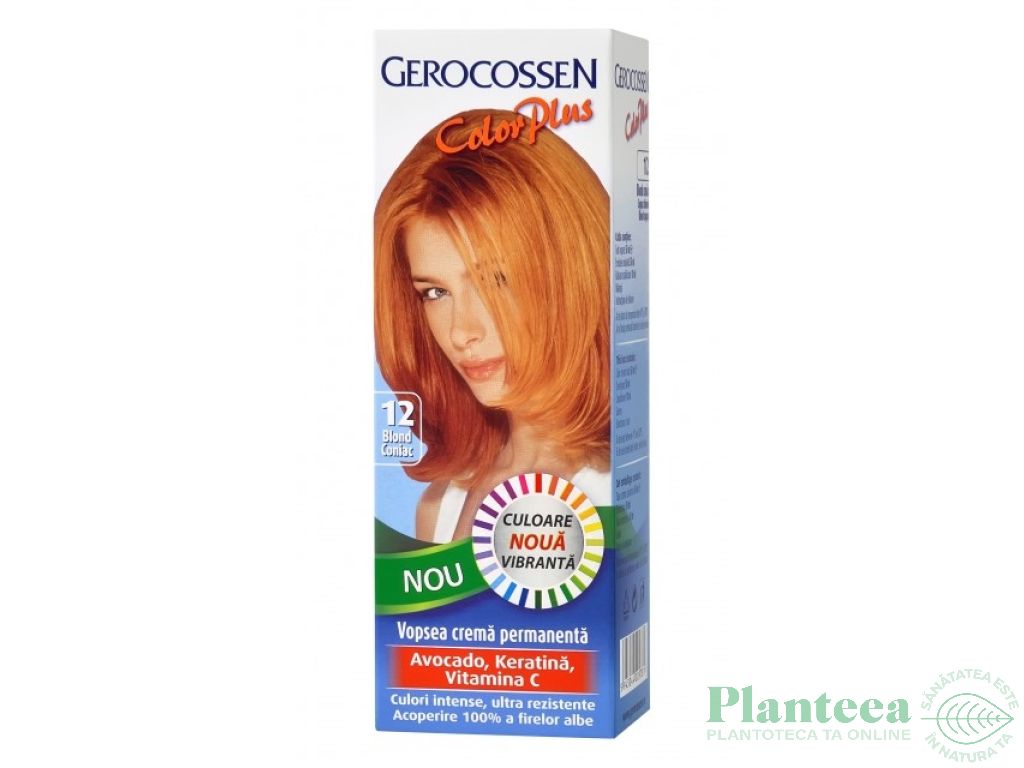 Vopsea par nr12 blond coniac 50ml - GEROCOSSEN