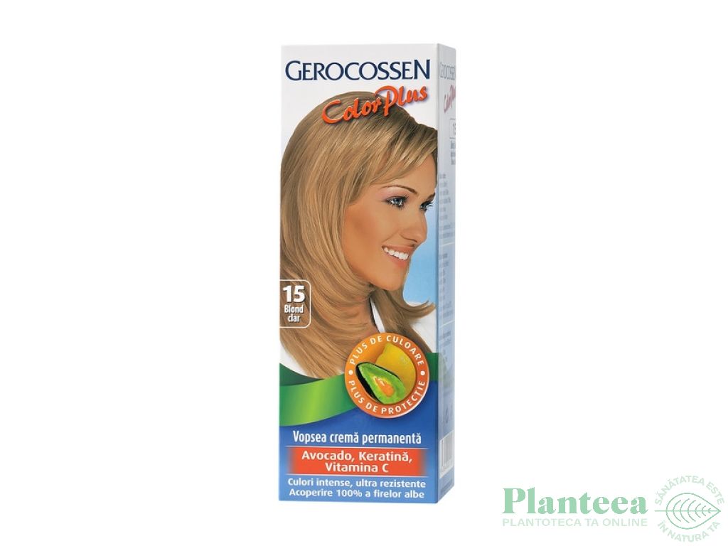 Vopsea par nr15 blond clar 50ml - GEROCOSSEN