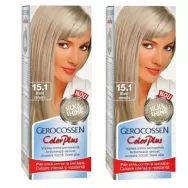 Pachet vopsea par nr15.1 blond cenusiu 2x50ml - GEROCOSSEN