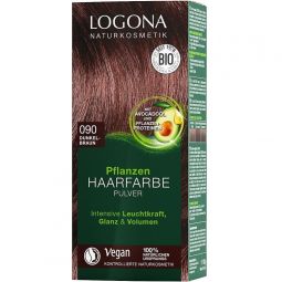 Vopsea par maro inchis 090 100g - LOGONA