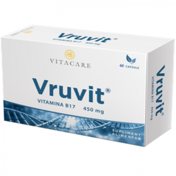 Vruvit B17 Amigdalina 450mg 60cps - VITACARE