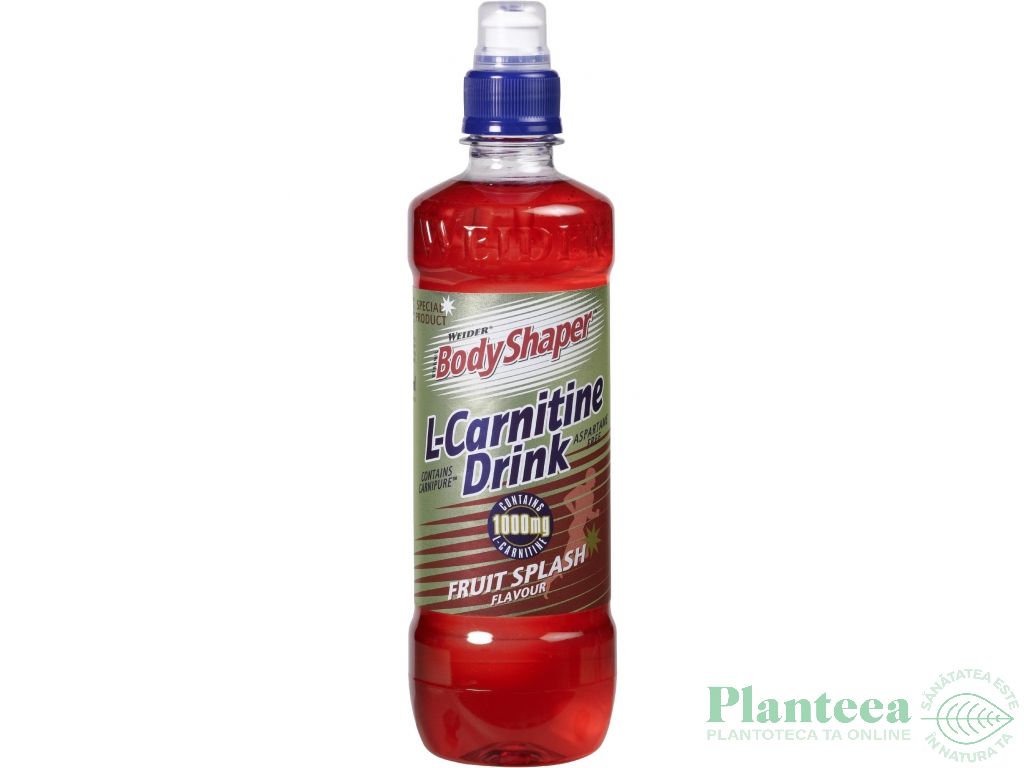 Bautura L carnitina 1000mg fruit splash 500ml - BODY SHAPER