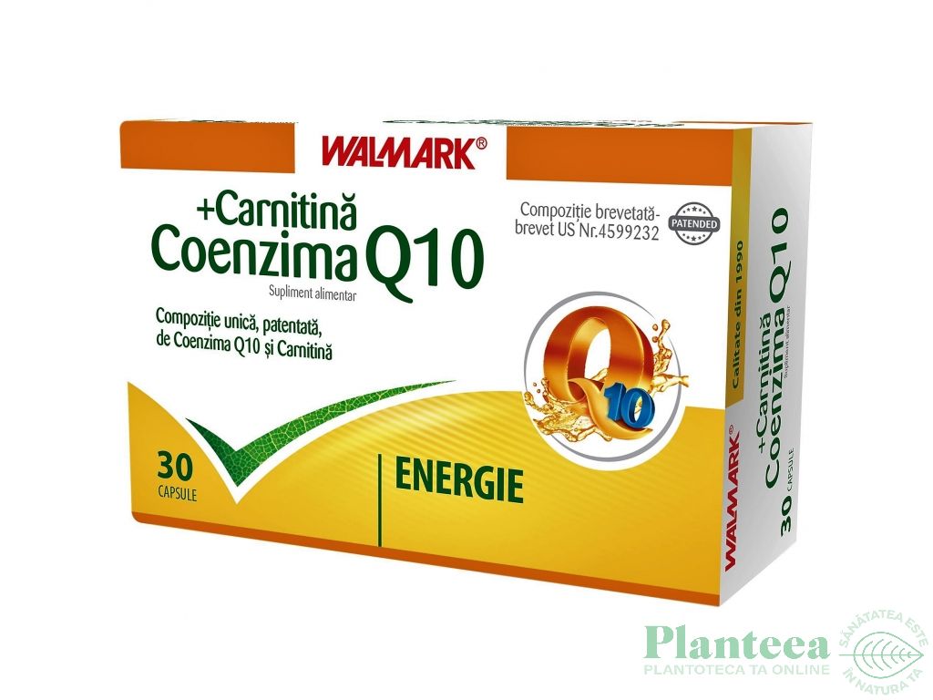 Coenzima Q10 carnitina 30cps - WALMARK