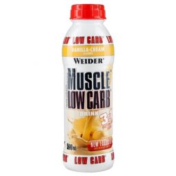 Shake muscle low carb vanilie 500ml - WEIDER