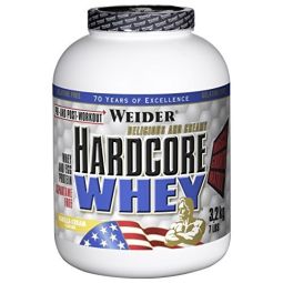 Pulbere proteica zer concentrat Hardcore vanilie 3,178kg - WEIDER