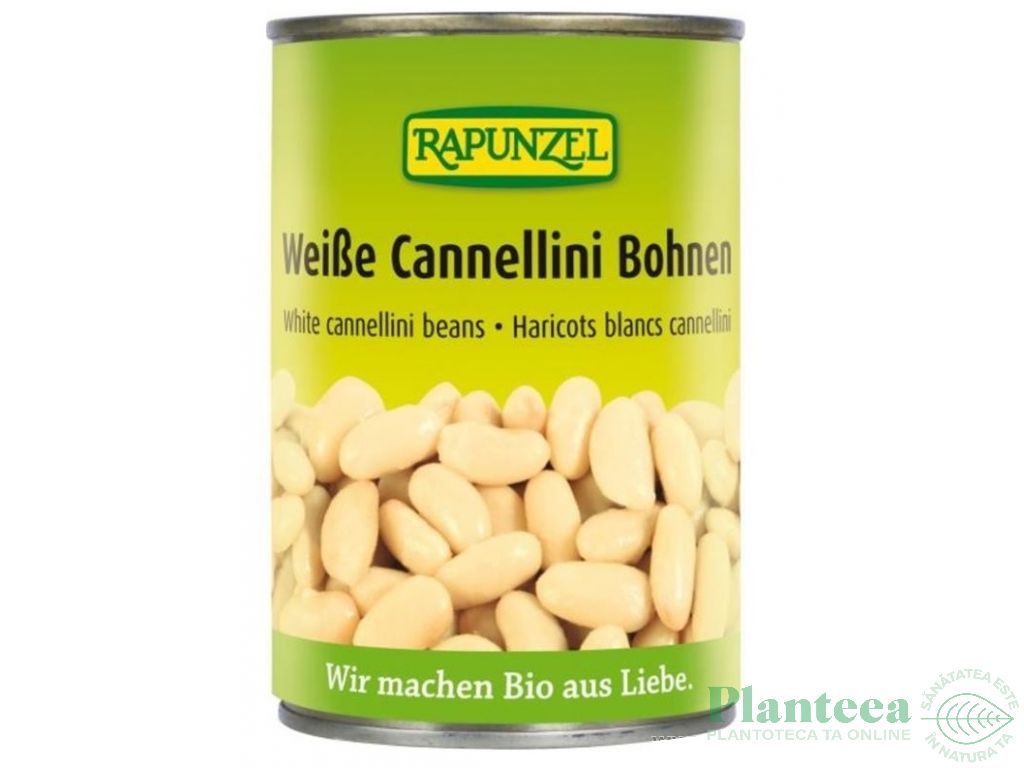 Conserva fasole alba cannellini eco 400g - RAPUNZEL