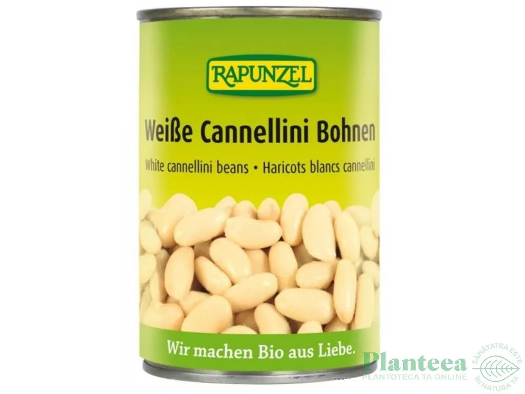 Conserva fasole alba cannellini eco 400g - RAPUNZEL