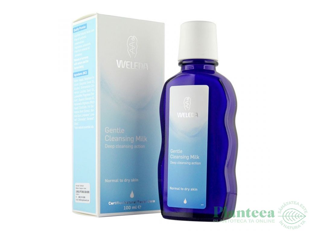 Lapte demachiant delicat 100ml - WELEDA