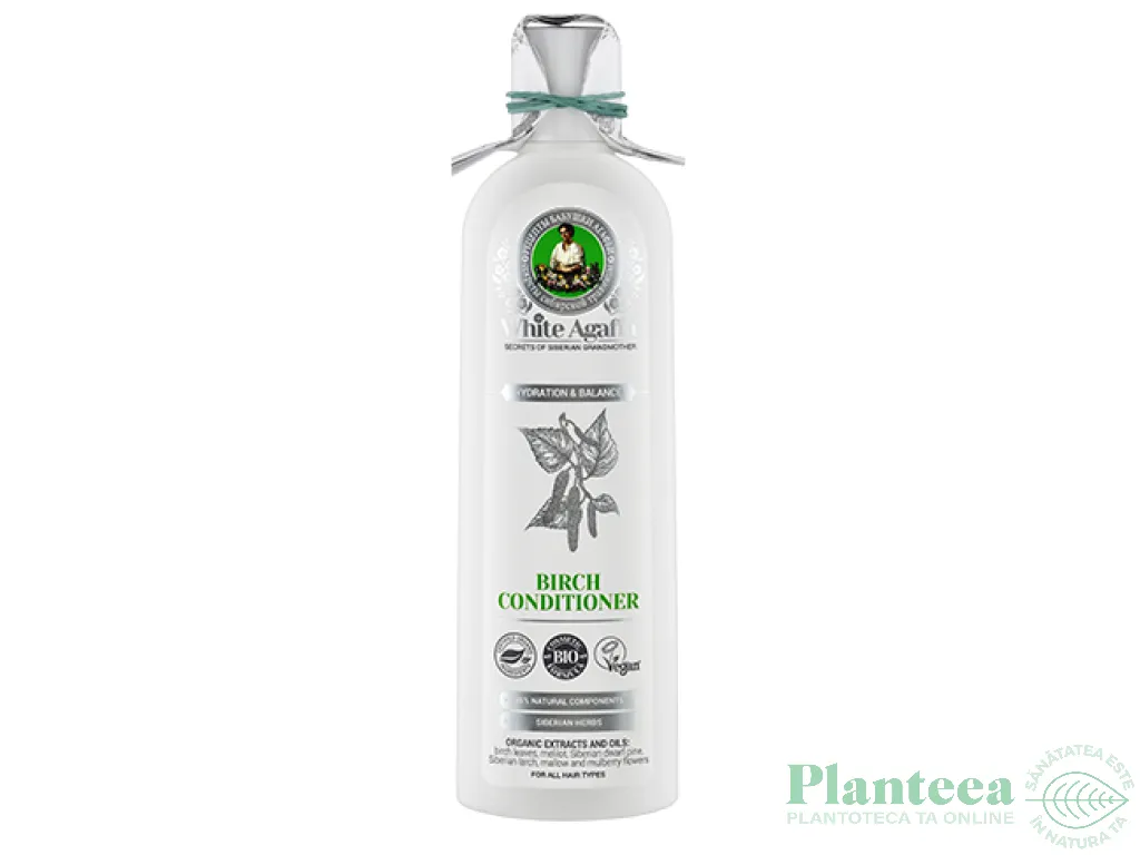 Balsam par hidratare echilibru mesteacan 280ml - WHITE AGAFIA