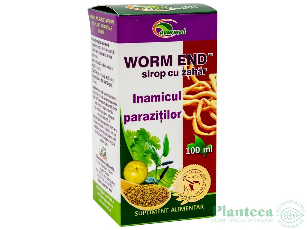Sirop Worm end 100ml - AYURMED