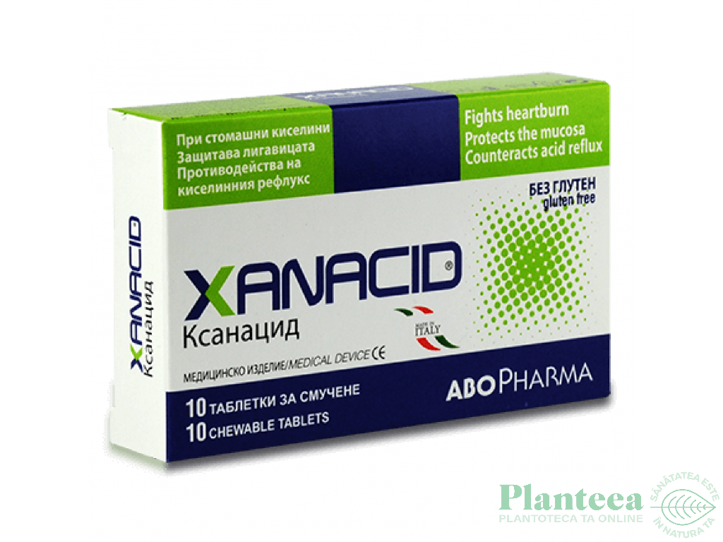 Xanacid 10cp - ABOPHARMA