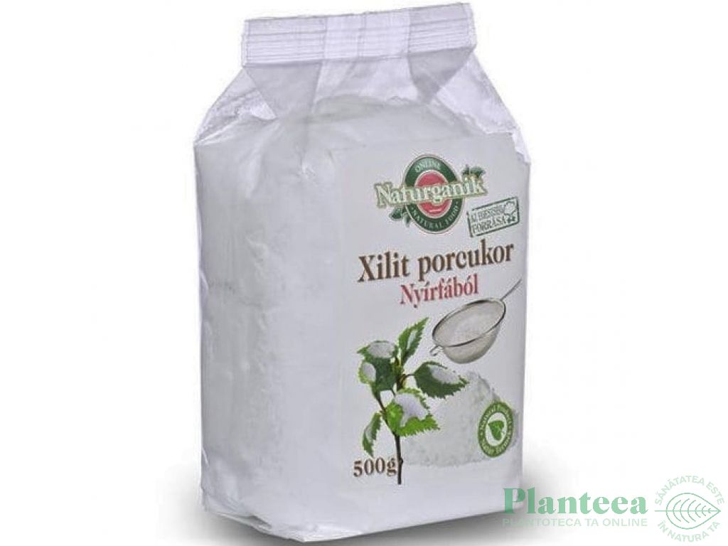 Xilit mesteacan cristalizat 500g - NATURGANIK